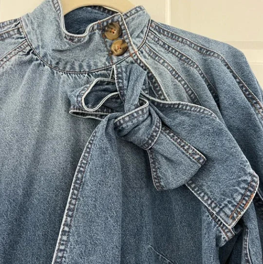 Tariane - Luchtige Vrouwelijke Veelzijdige Spijkerblouse