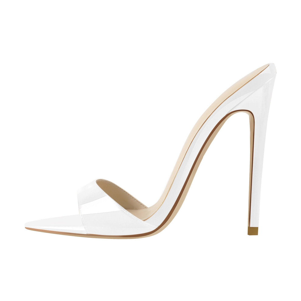 Sandalen – Dames – Elegante Hoge Hak met Peep-Toe Design - Teresa