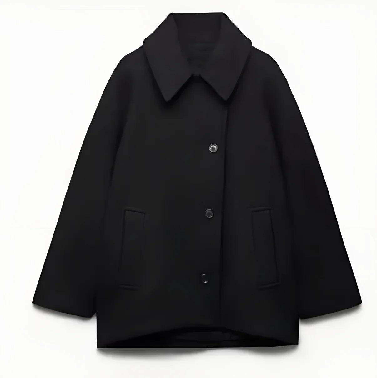 Viene Winterjas | Dames oversized jas met zachte wolmix en trendy design