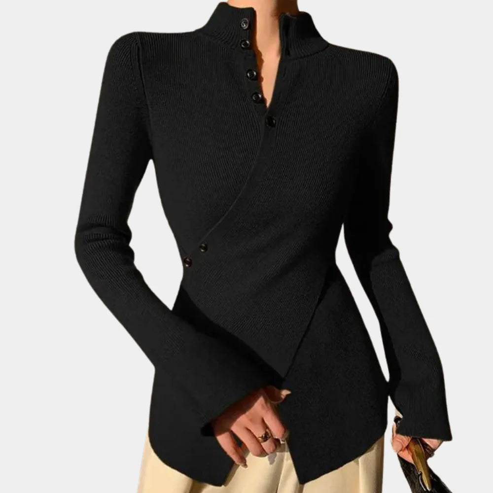 Veelzijdige wikkel trui voor dames