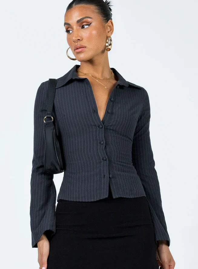 Vicky - Gestreepte blouse