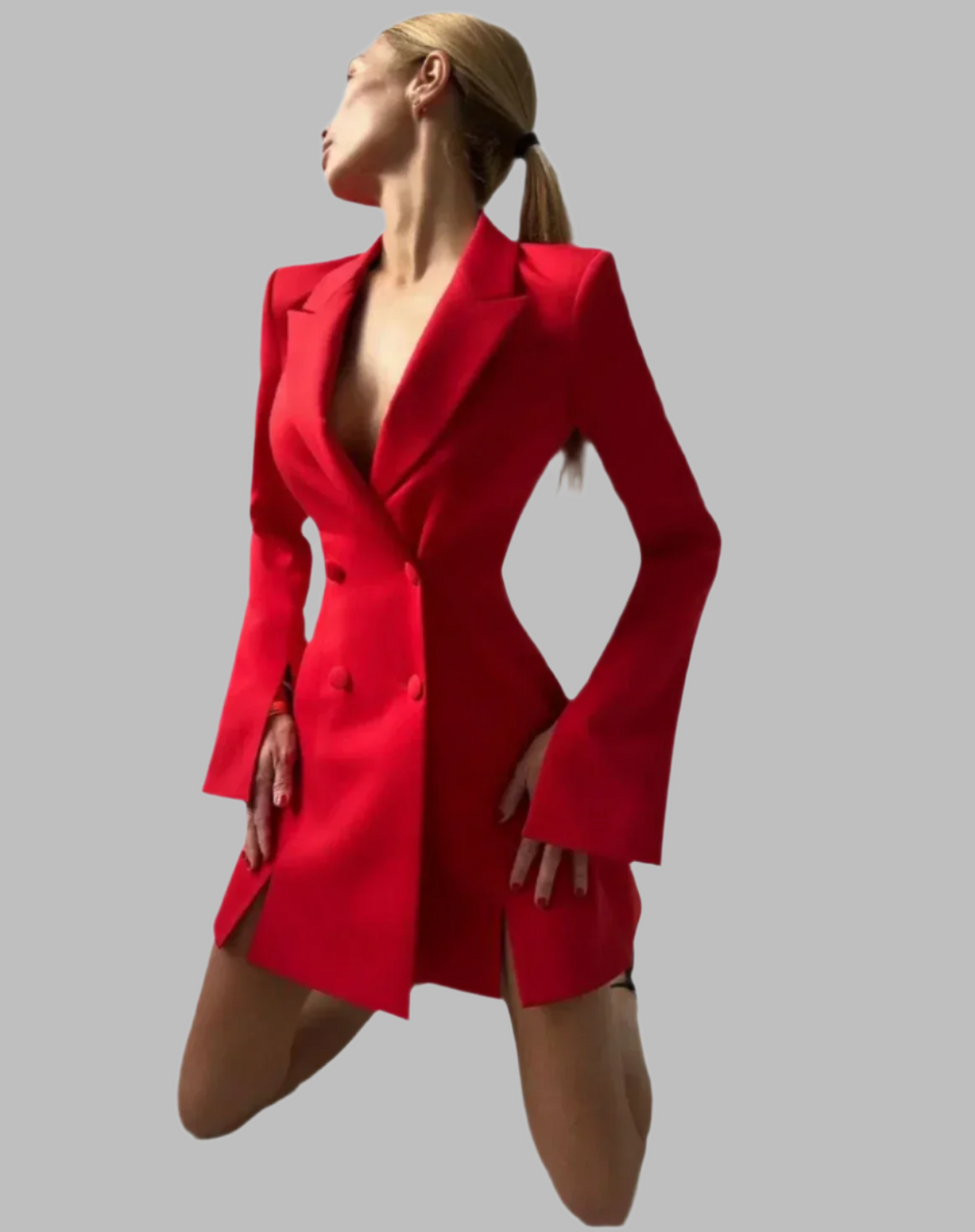 Vivienne - Elegante Damesjurk of Kort Jasje