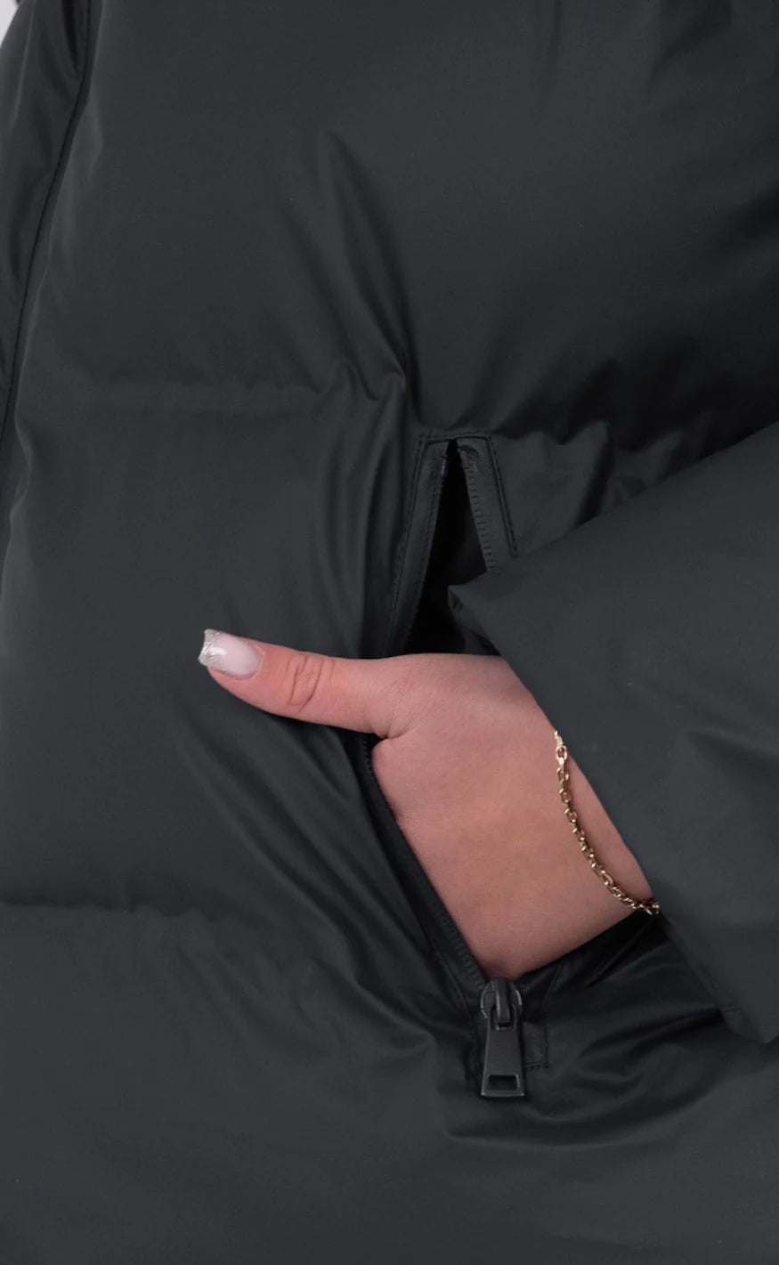 Trendy Winterjas | Dames jas met capuchon en elegante pasvorm