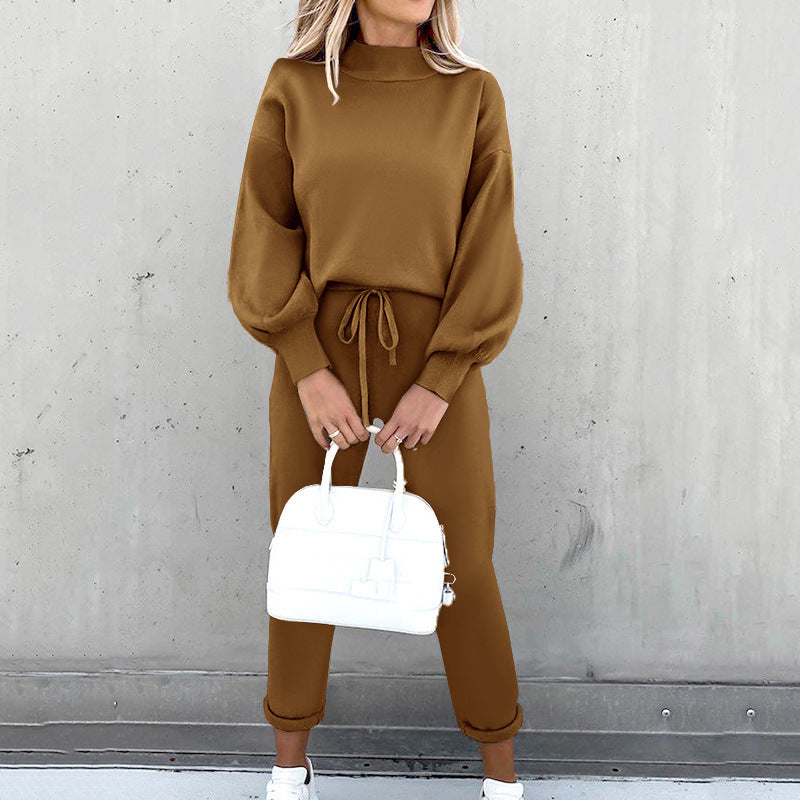 Dames Relaxed Fit Huispak - Zachte Loungewear Set, 2-delig Thuispak voor Lounge en Casual