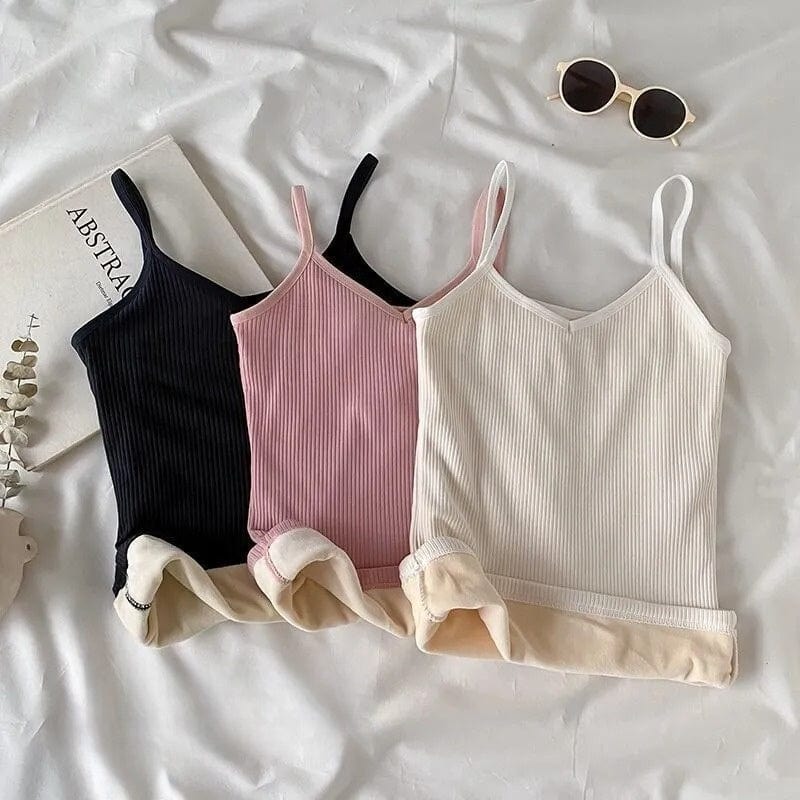 Zachte fleece top voor dames