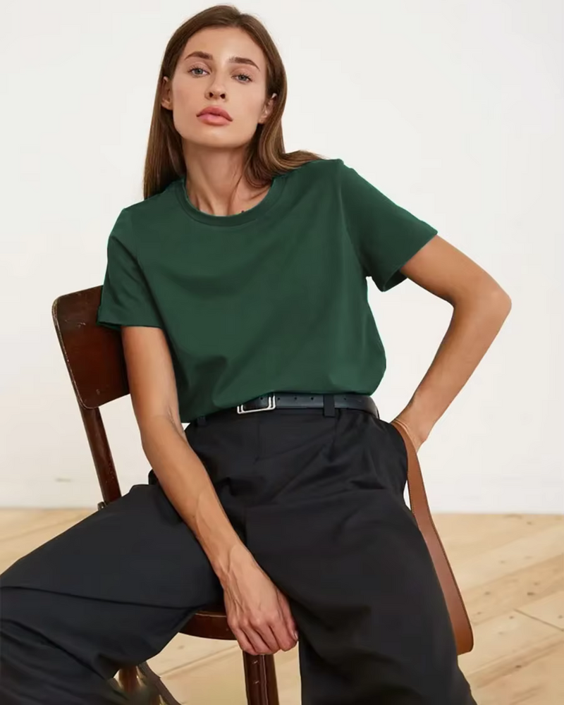 Ziah - Basis T-shirt Met Korte Mouwen