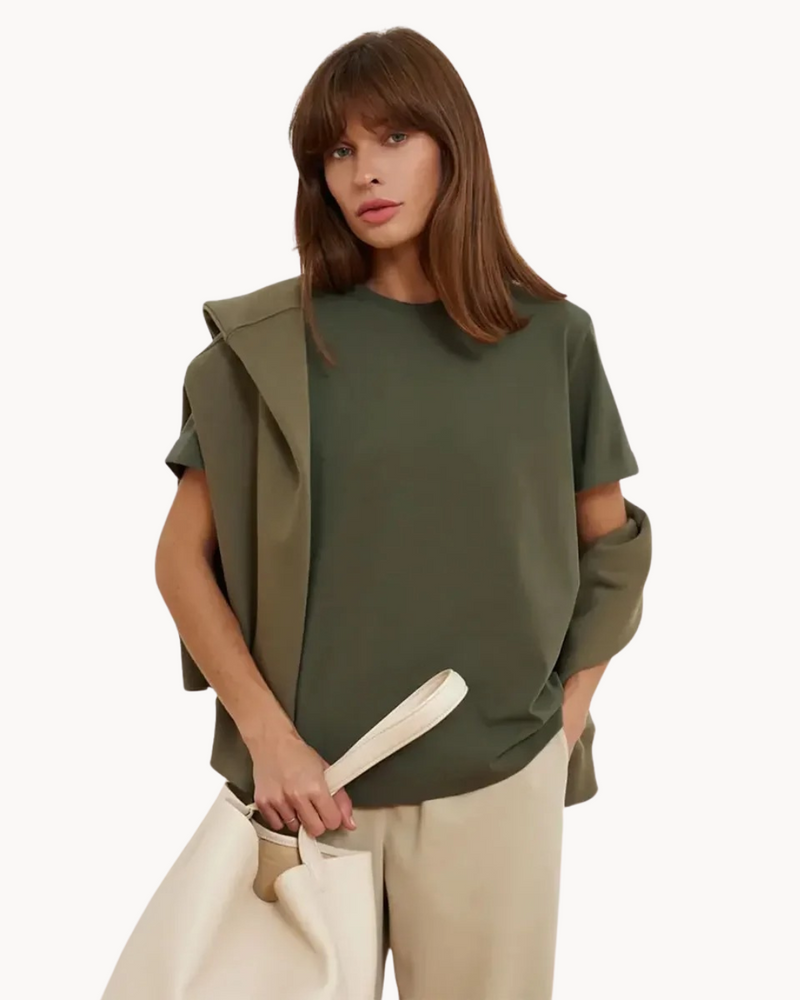 Ziah - Basis T-shirt Met Korte Mouwen