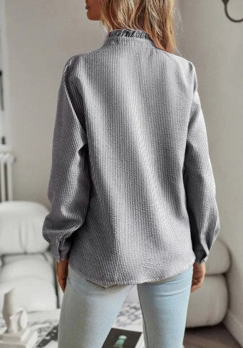 Zuleika - Elegante Blouse Met Ruches