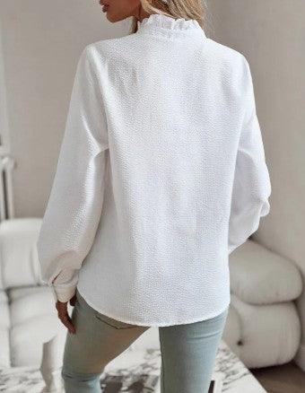Zuleika - Elegante Blouse Met Ruches