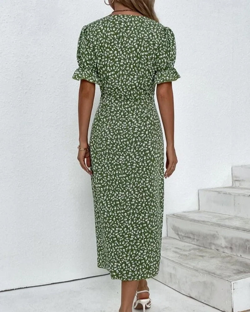 Hillegonda | Dames jurk met vlotte fit – luchtige elegantie