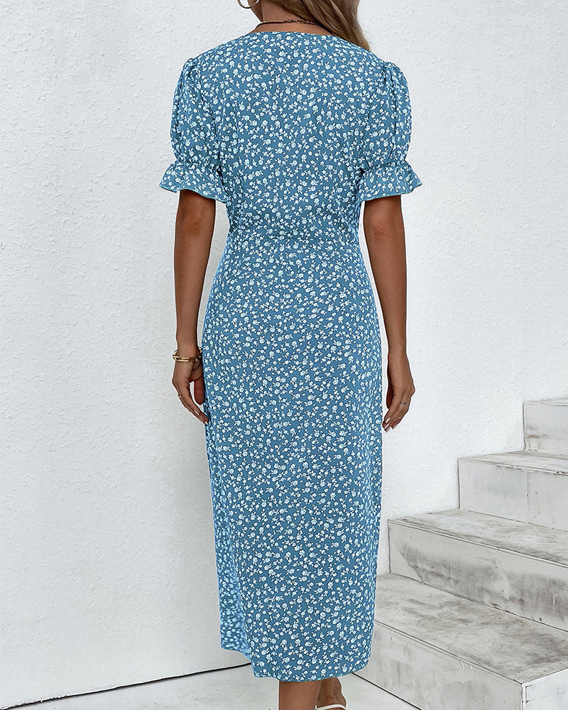 Hillegonda | Dames jurk met vlotte fit – luchtige elegantie