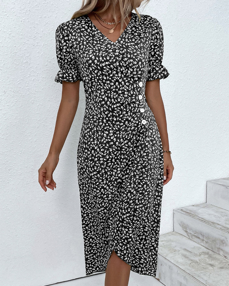 Hillegonda | Dames jurk met vlotte fit – luchtige elegantie