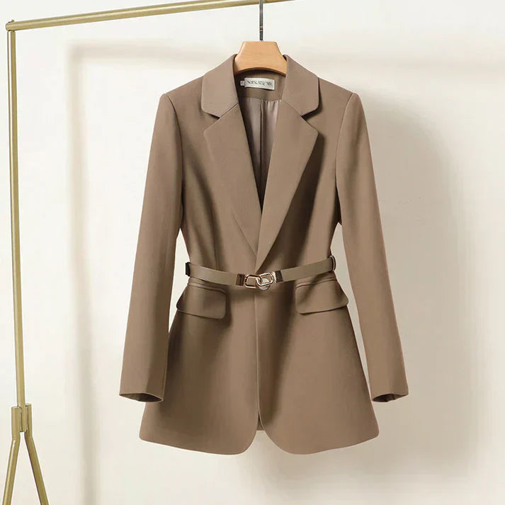 Elena Blazer | Dames Blazer met Taille Riem en Tijdloos Design