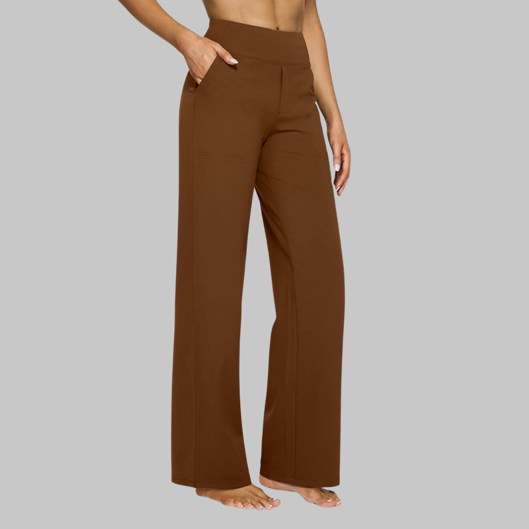 Lia Stretchbroek | Damesbroek met Comfortabele Pasvorm en Zachte Stretchstof