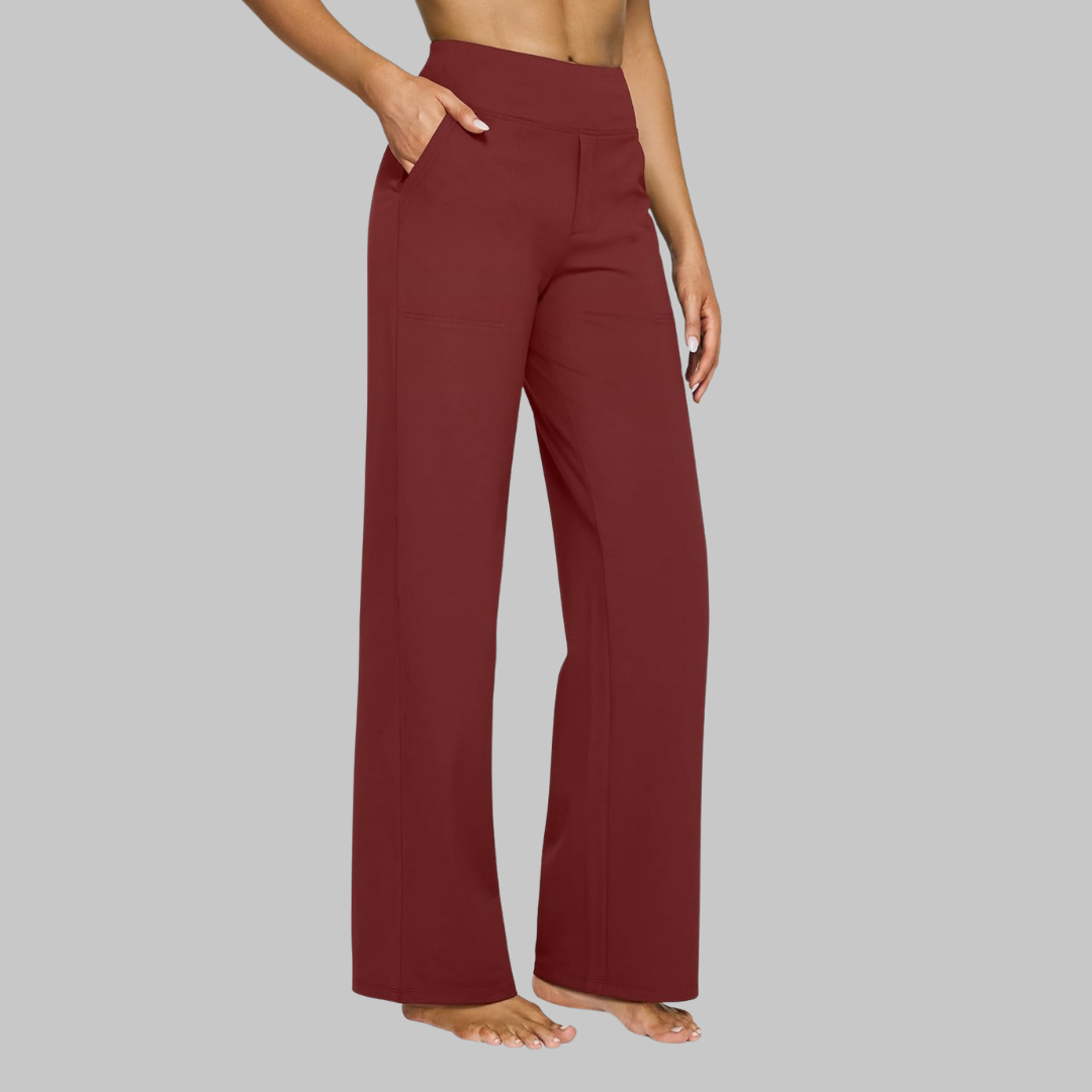 Lia Stretchbroek | Damesbroek met Comfortabele Pasvorm en Zachte Stretchstof