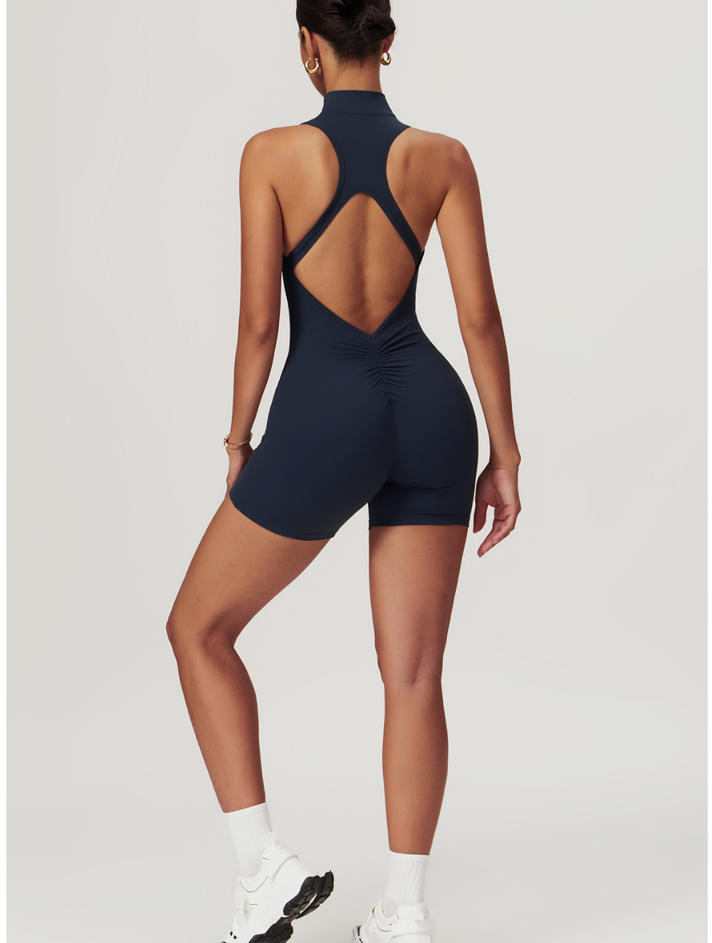 Fenna | Shaping Yoga Fitness Jumpsuit – Dames Naadloze Jumpsuit met Ondersteuning en Shaping Effect