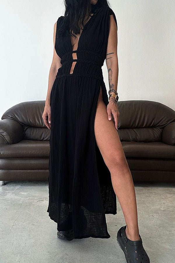 Beach Dress |Dames strandjurk met luchtige pasvorm en chique zomerse uitstraling voor strand en avond