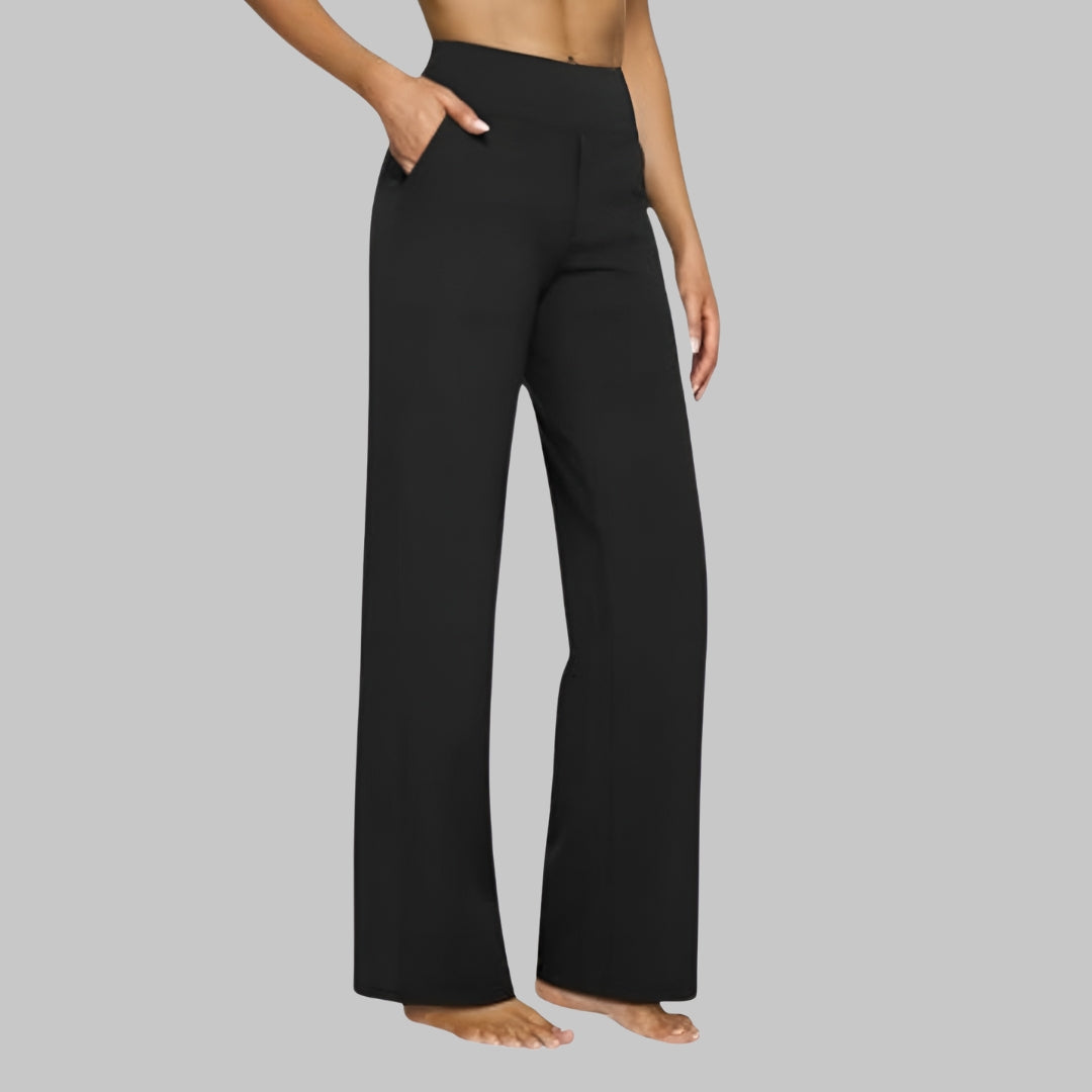 Lia Stretchbroek | Damesbroek met Comfortabele Pasvorm en Zachte Stretchstof