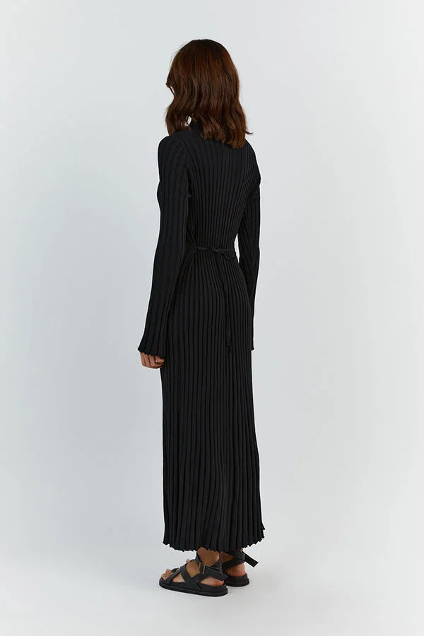 Maria jurk dames | Luxe aansluitende jurk met stretch en flatterende pasvorm
