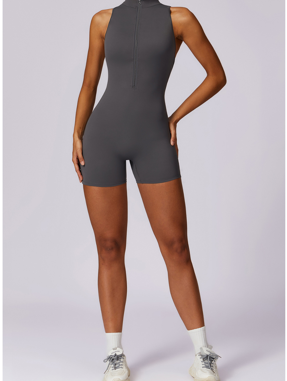 Fenna | Shaping Yoga Fitness Jumpsuit – Dames Naadloze Jumpsuit met Ondersteuning en Shaping Effect