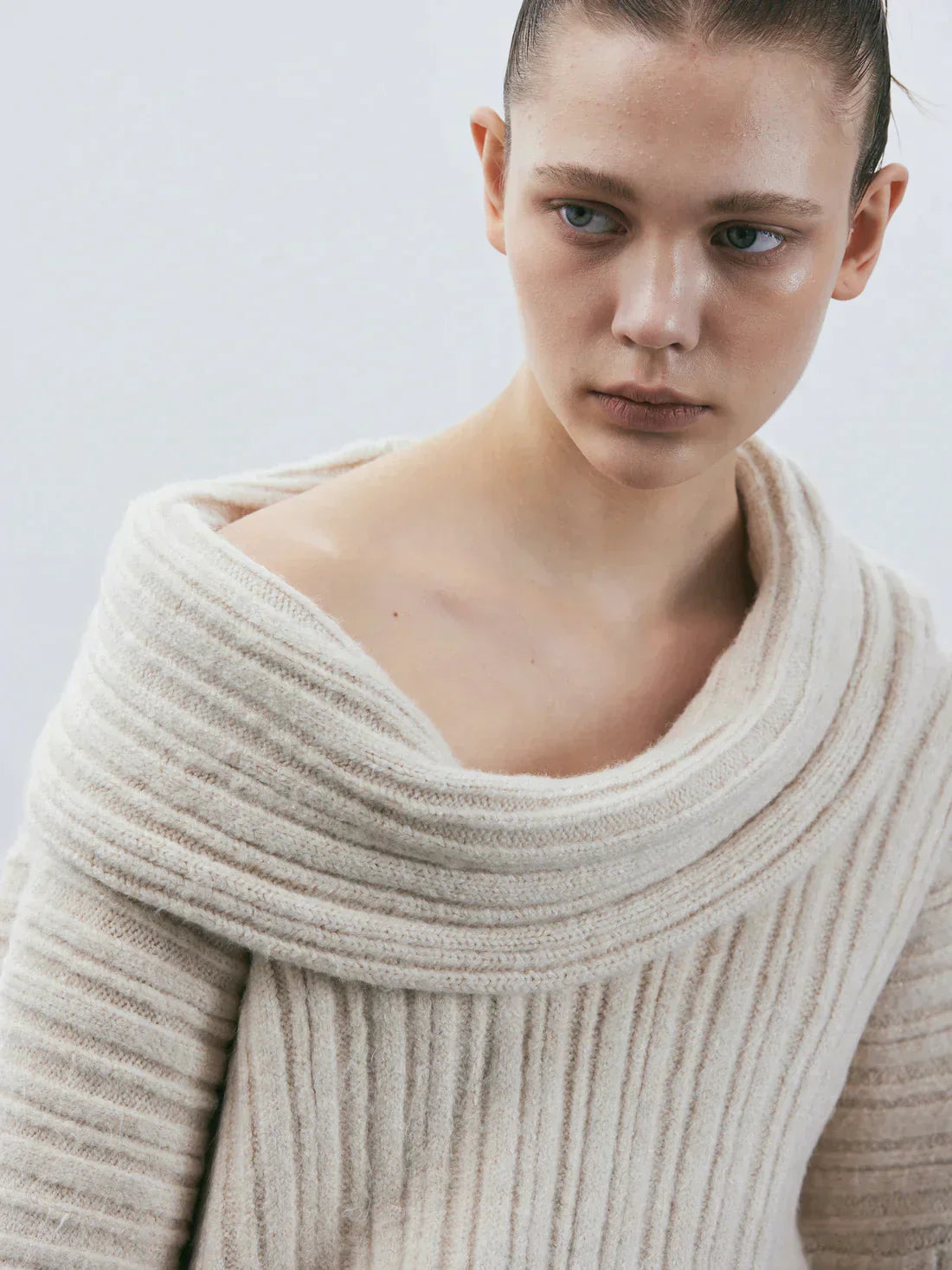 Oversized Wollen Trui | Dames Trui met Ademend Warmtecomfort en Klassiek Breipatroon