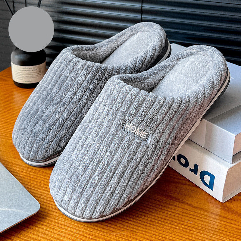 Ribstof Pantoffels | Dames huisslippers met zachte voering en antislipzool – warm & comfortabel