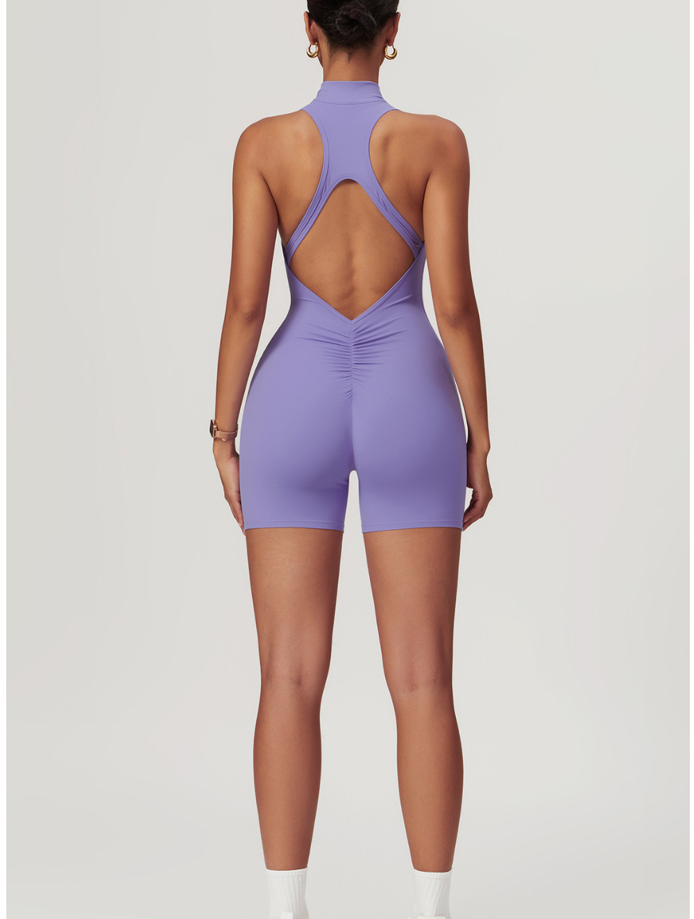 Fenna | Shaping Yoga Fitness Jumpsuit – Dames Naadloze Jumpsuit met Ondersteuning en Shaping Effect