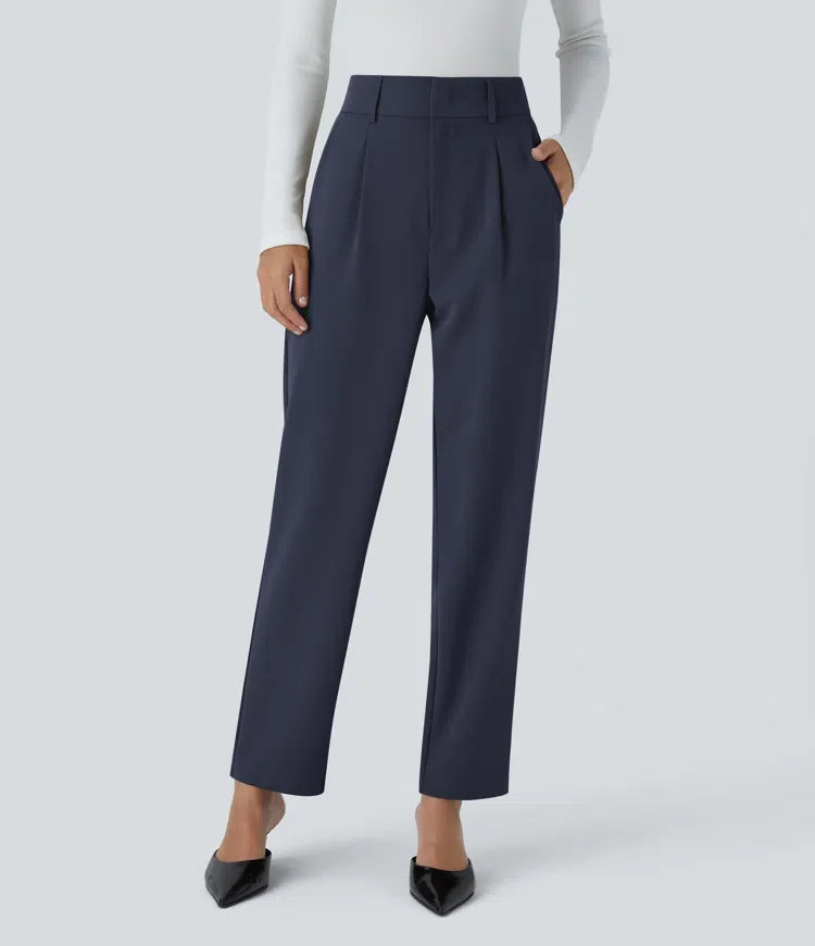 Hella Broek | Dames broek met hoge taille van zachte en elastische stof