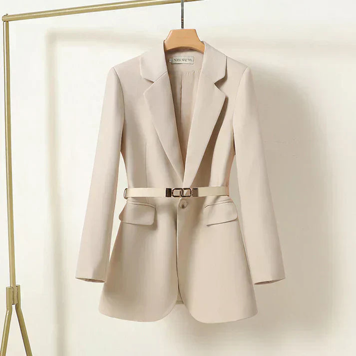 Elena Blazer | Dames Blazer met Taille Riem en Tijdloos Design