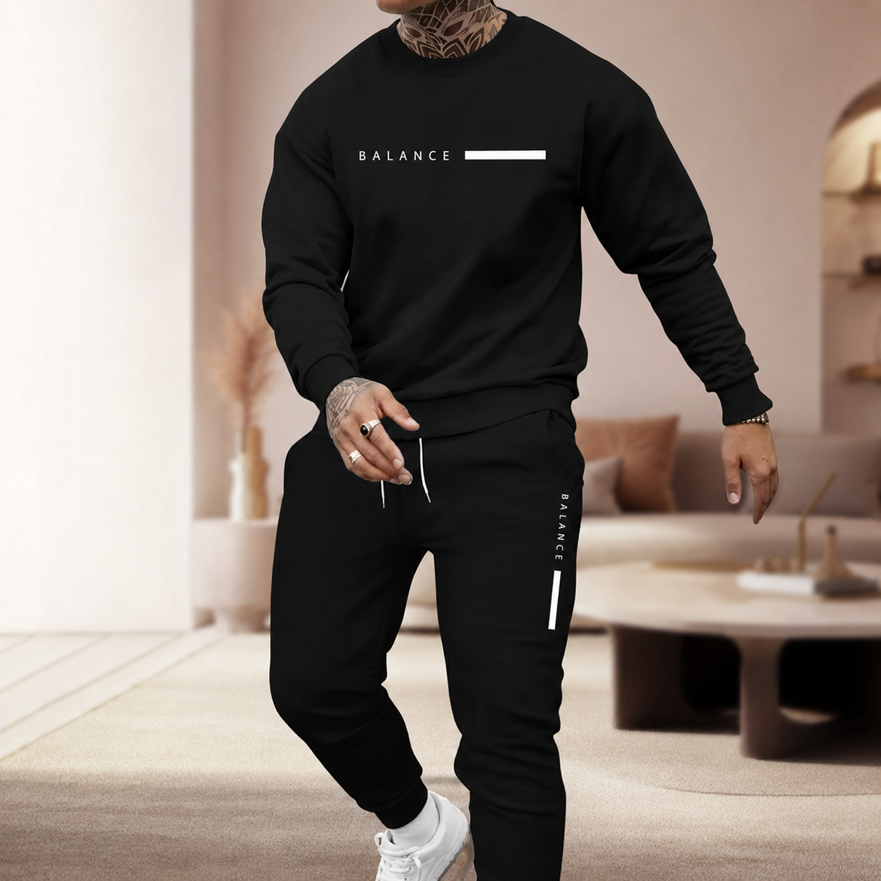 Heren Getailleerde Set – Casual voor Dagelijks Gebruik, Geschikt voor Lente en Zomer