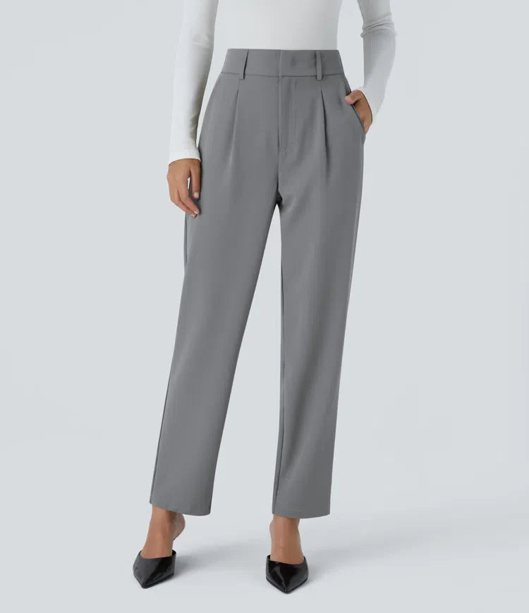 Hella Broek | Dames broek met hoge taille van zachte en elastische stof