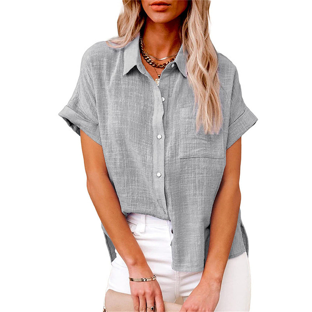 Dames Oversized Blouse – Geschikt voor Lente en Zomer, Casual Gebruik