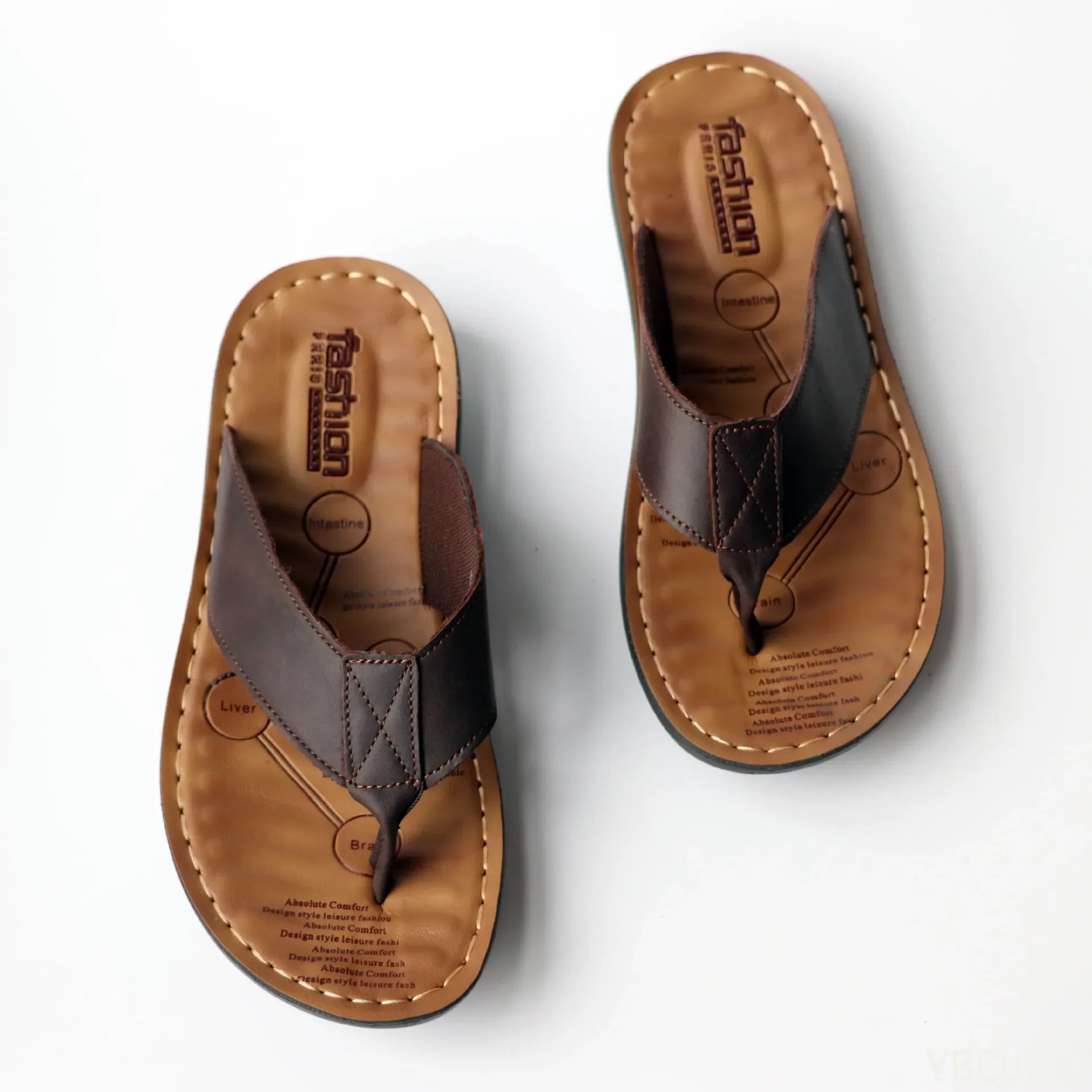 Heren Slippers – Casual, Geschikt voor Zomergebruik