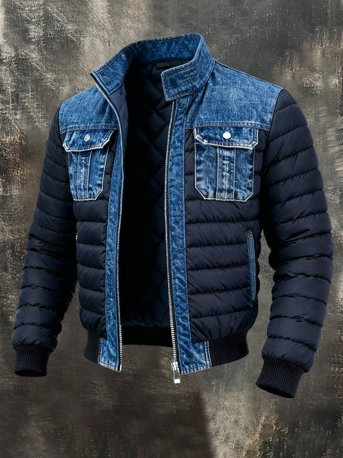 Heren Oversized Jas – Casual voor Herfst en Winter