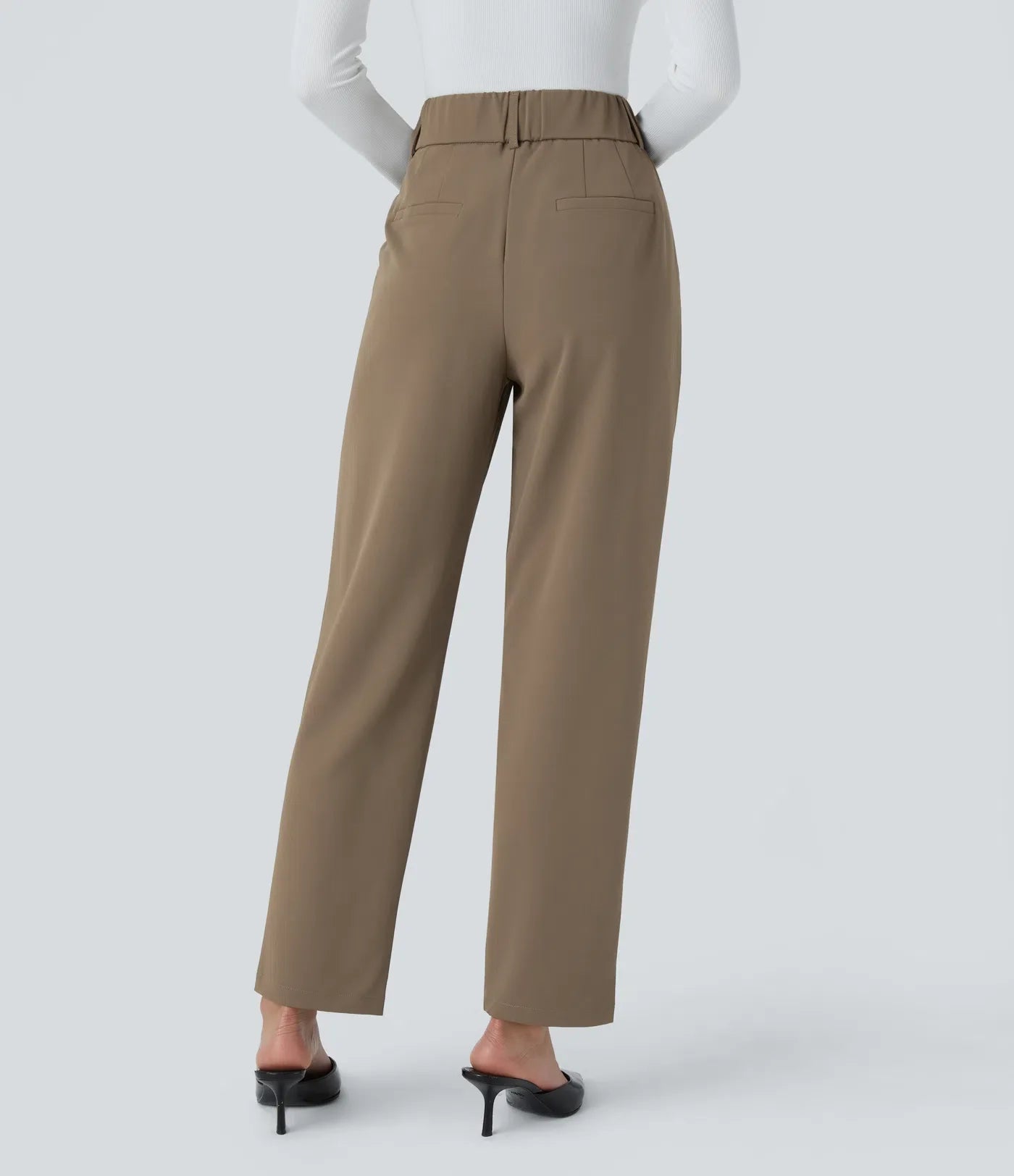 Hella Broek | Dames broek met hoge taille van zachte en elastische stof