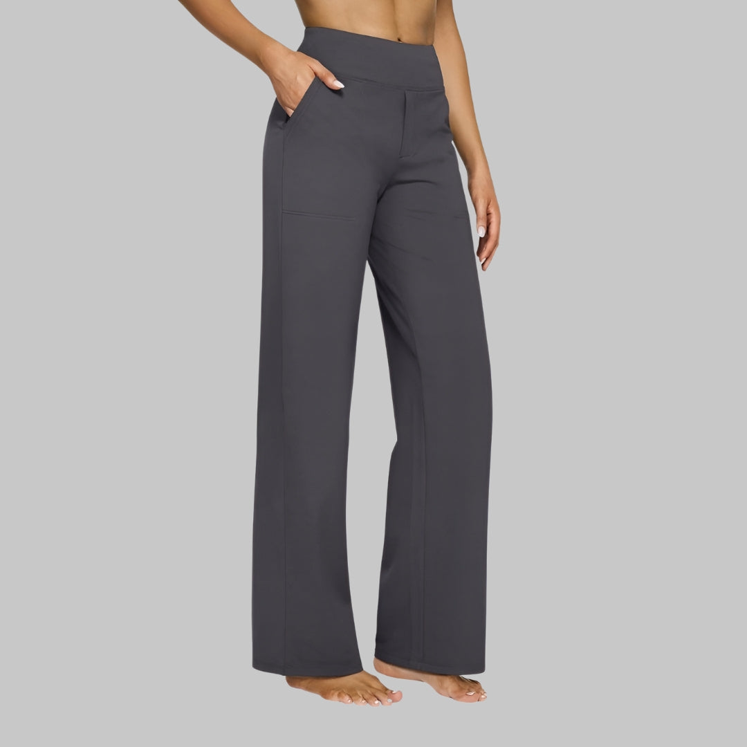 Lia Stretchbroek | Damesbroek met Comfortabele Pasvorm en Zachte Stretchstof