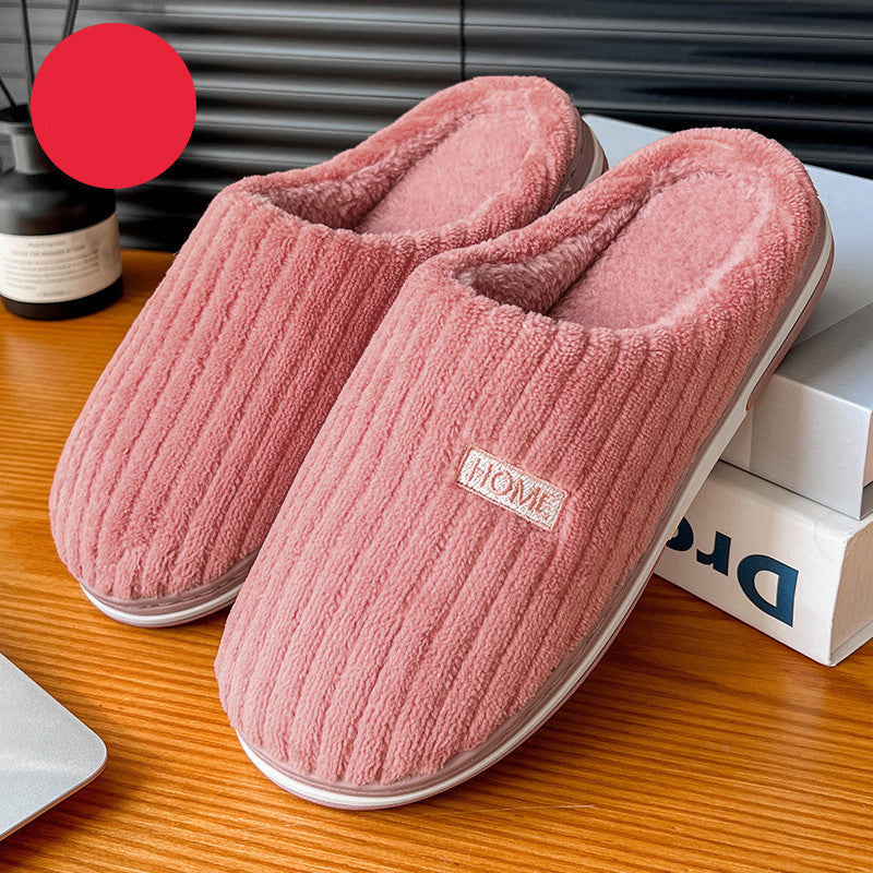 Ribstof Pantoffels | Dames huisslippers met zachte voering en antislipzool – warm & comfortabel