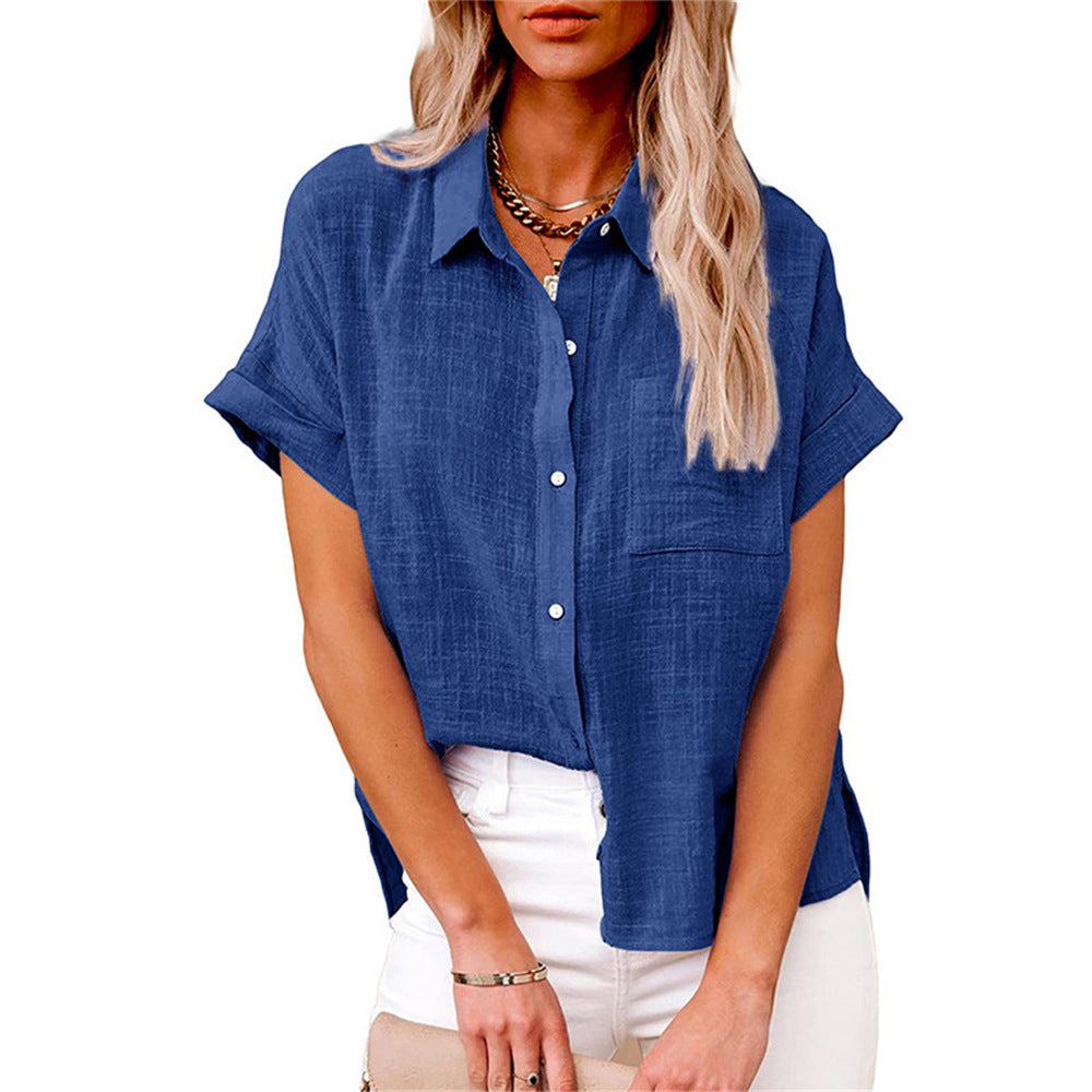 Dames Oversized Blouse – Geschikt voor Lente en Zomer, Casual Gebruik