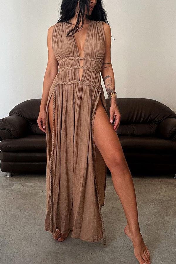 Beach Dress |Dames strandjurk met luchtige pasvorm en chique zomerse uitstraling voor strand en avond
