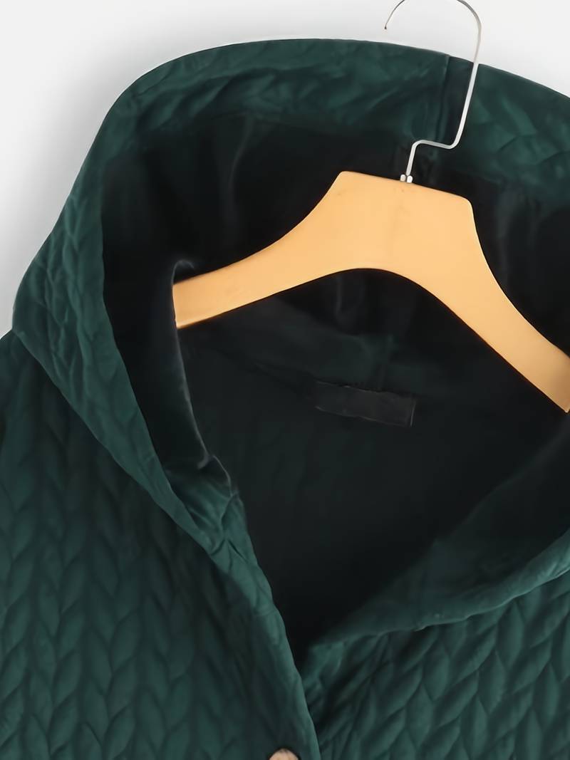 Dames Warme Wintermantel – Comfortabel, Waterafstotend, Casual voor Koud Weer