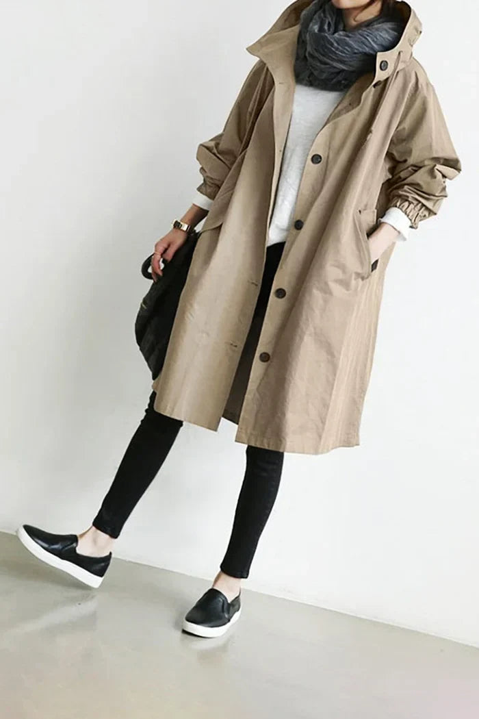Dames Windjack – Oversized & Waterafstotend – Modern Functioneel Design
