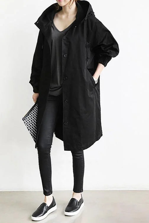 Dames Windjack – Oversized & Waterafstotend – Modern Functioneel Design