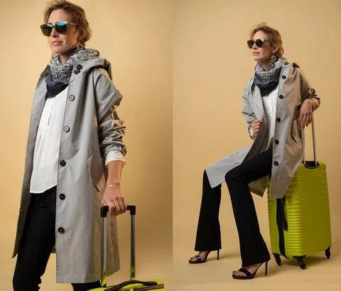 Dames Windjack – Oversized & Waterafstotend – Modern Functioneel Design
