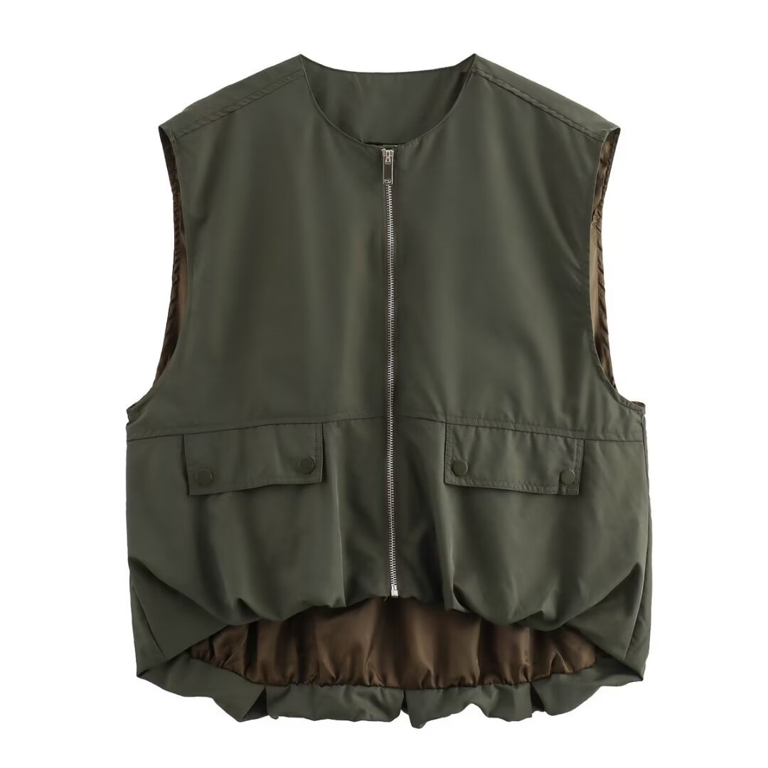 Mouwloze bodywarmer voor Dames