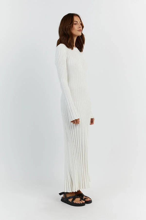 Maria jurk dames | Luxe aansluitende jurk met stretch en flatterende pasvorm