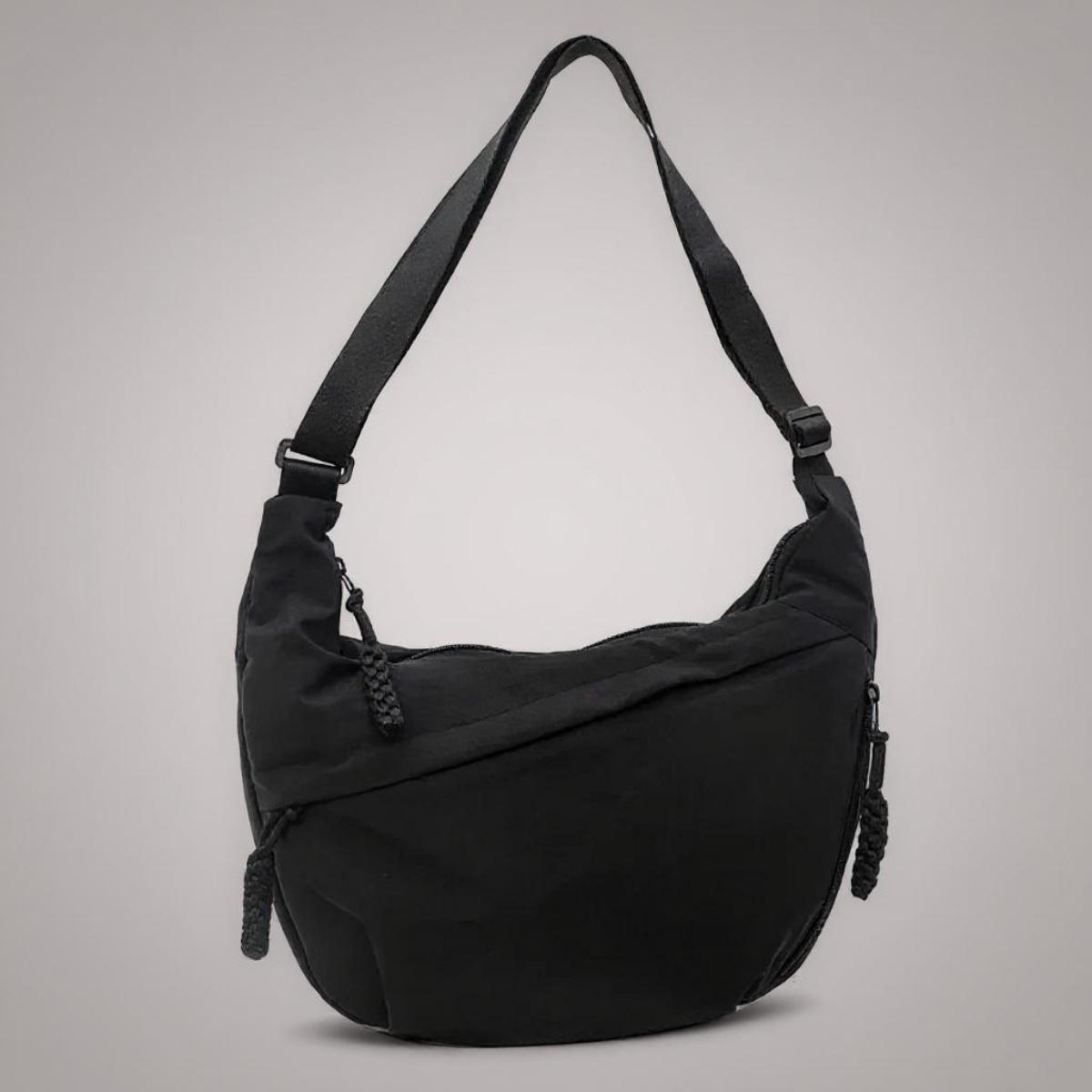 Dames Crossbodytas Nylon met Meerdere Ritsvakken