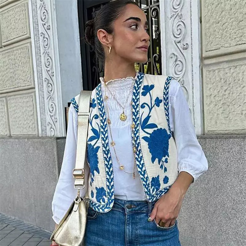 Florine - Wildflower Gilet