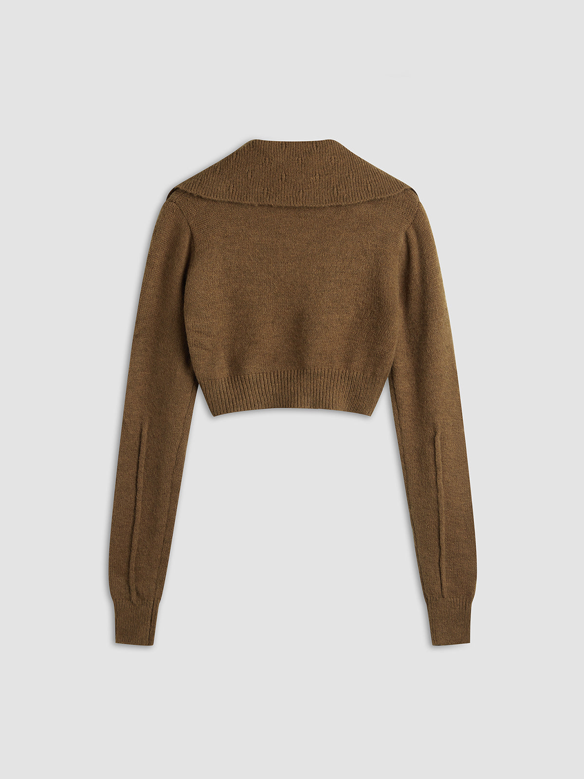 Joyce - Stijlvolle Cropped Vest Met Kraag Voor Vrouwen