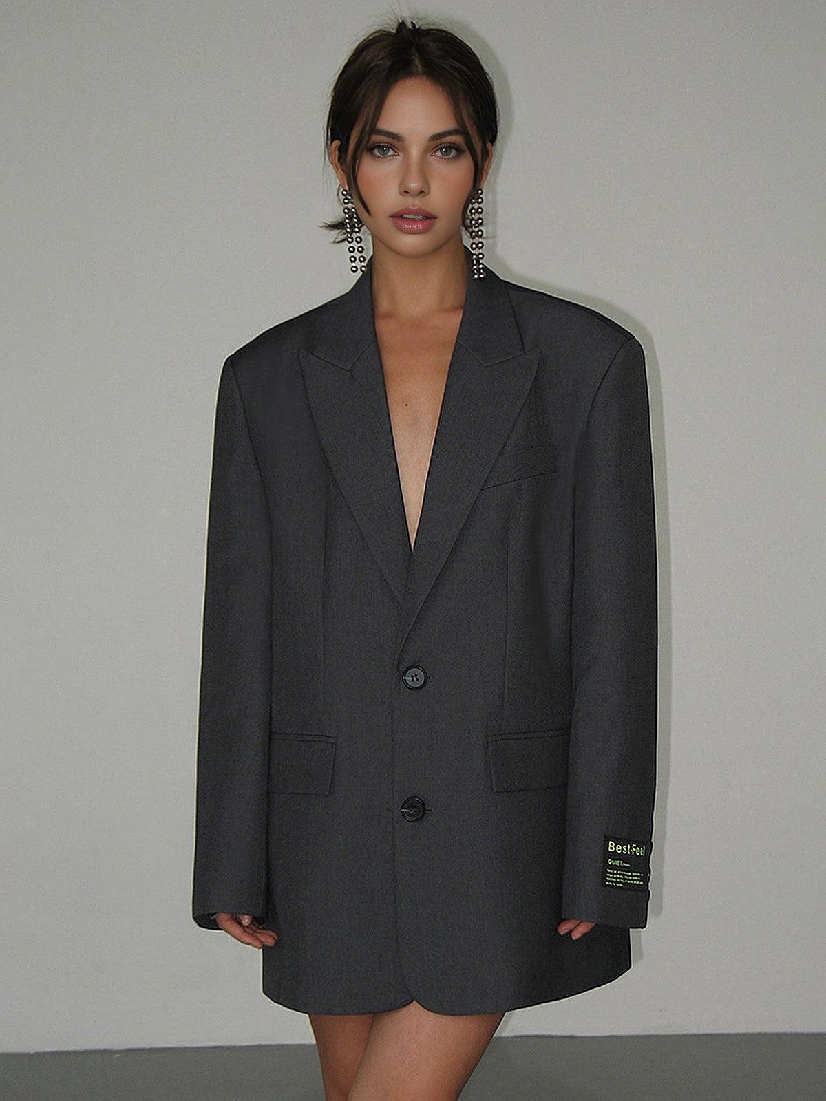 Erina Blazer | Oversized dames blazer met klassieke snit en elegante uitstraling