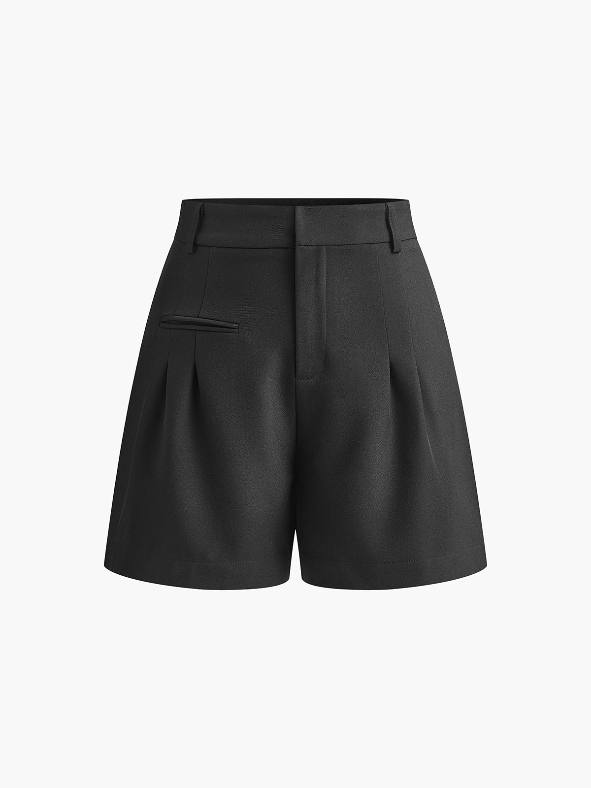 Dames High-Waisted Broek – Slim Fit met Plooien, Geschikt voor Dagelijks Gebruik en Werk